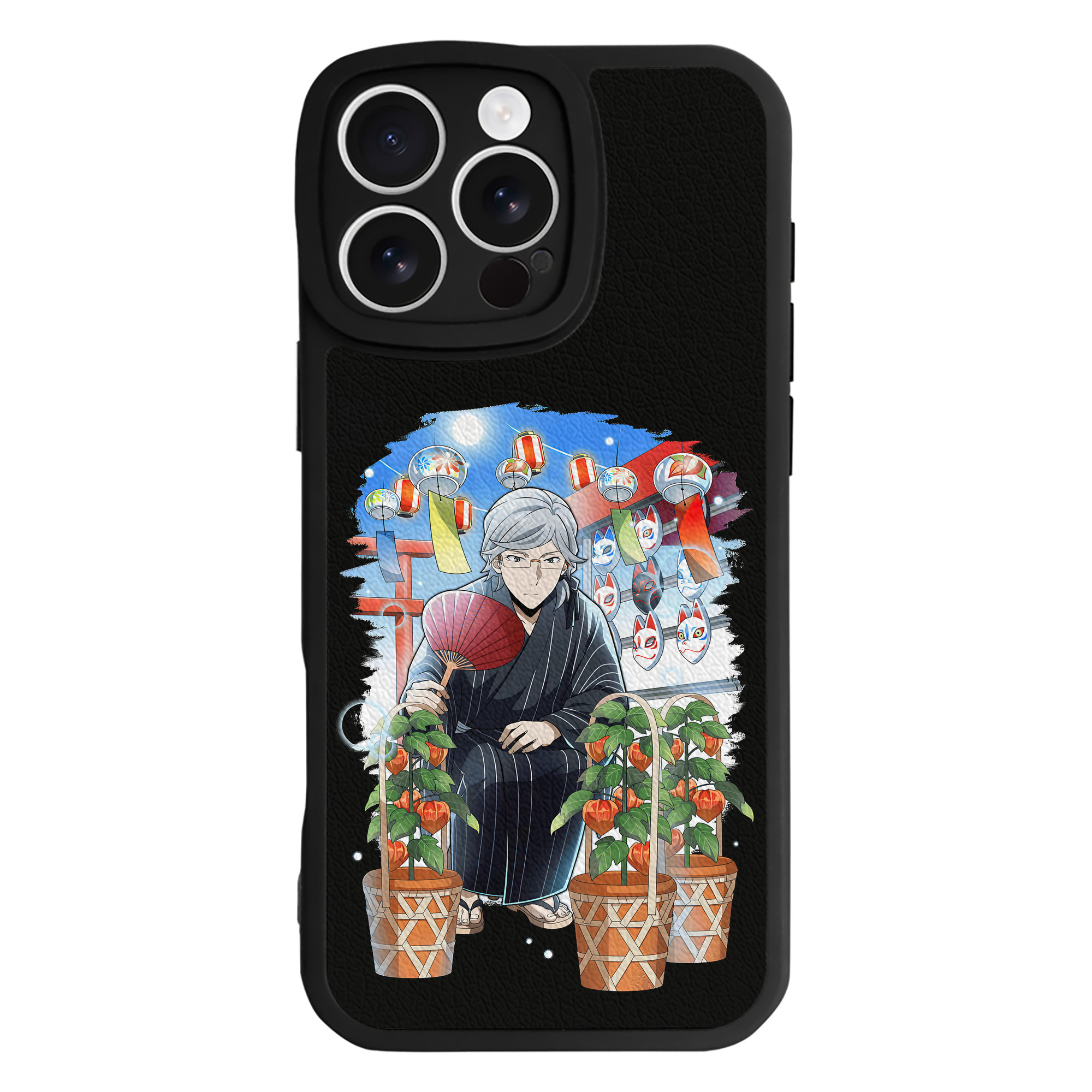 （画像用） 文豪ストレイドッグス Bungo Stray Dogs 【iPhone 16シリーズ対応】シリコンスマホケース（レザー調） 材質：シリコン